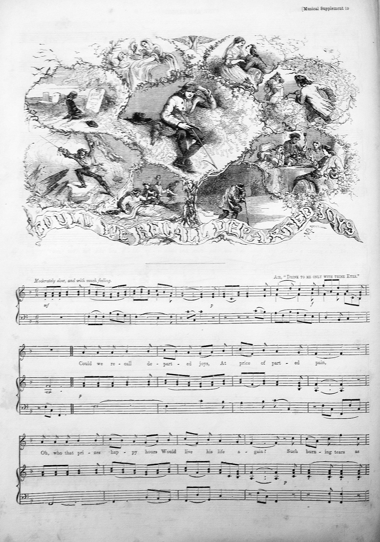 could we recall parted joys may 1 1852 1